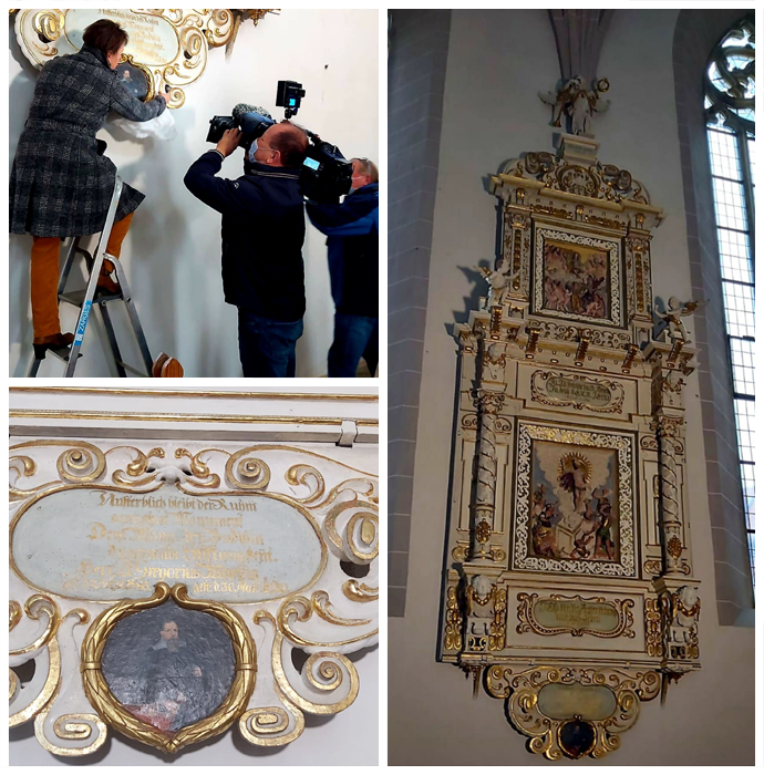 Ein Grund zur Freude - Restaurierung des Mättig Epitaphs ist abgeschlossen!