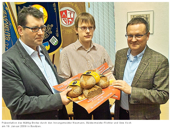 Präsentation des Mättig-Brotes Präsentation des Mättig-Brotes