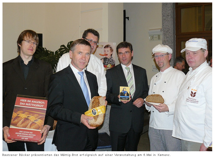 Mättig-Brot-Präsentation in Kamenz Mättig-Brot-Präsentation in Kamenz